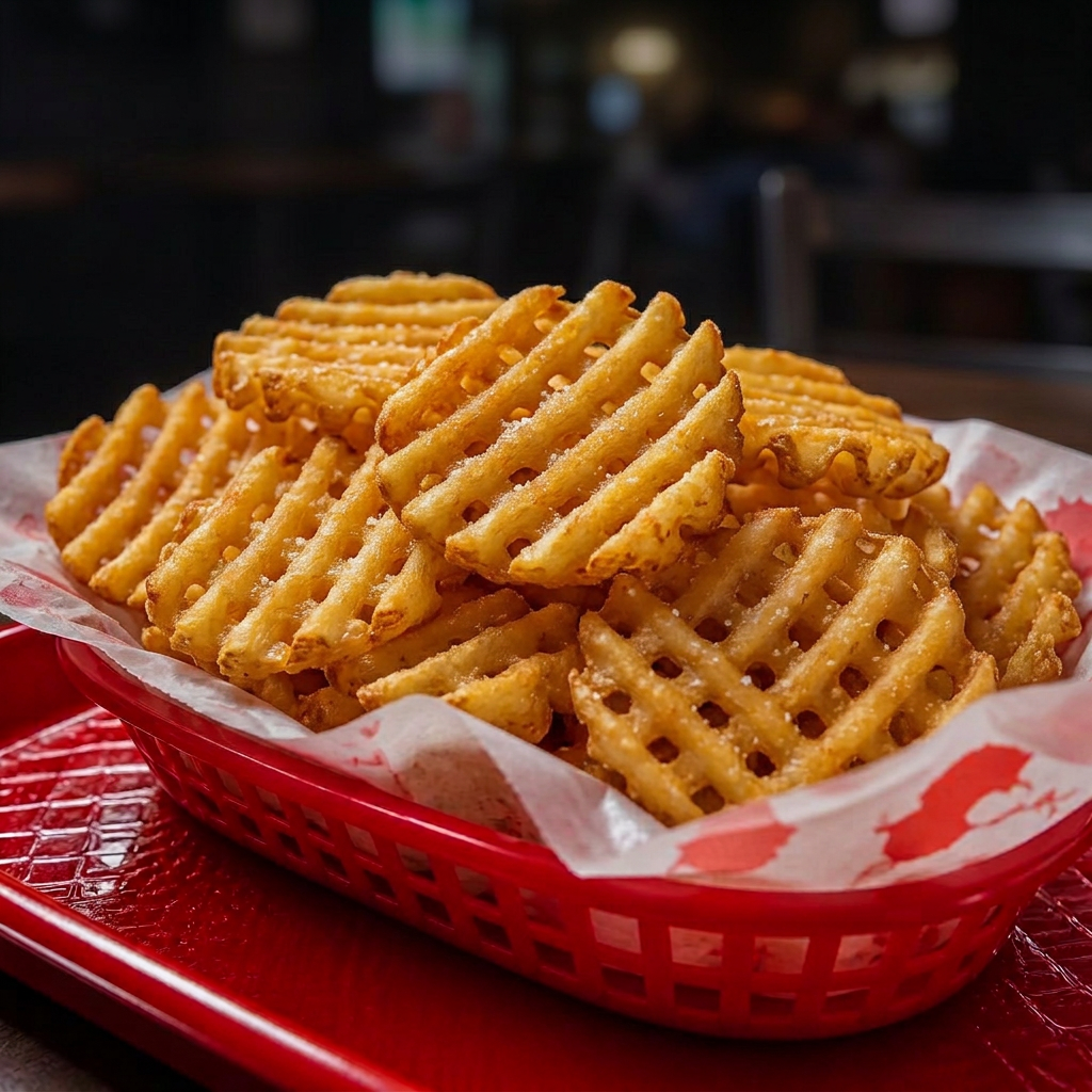 WAFFLE FRIES at Suns Out Buns Out in Austin, TX